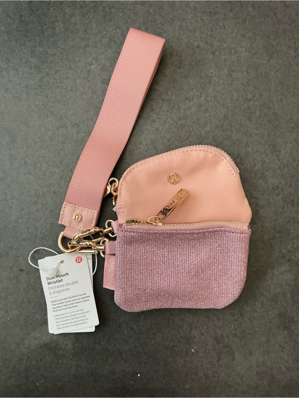lululemon athletica Dual Pouch Wristlet